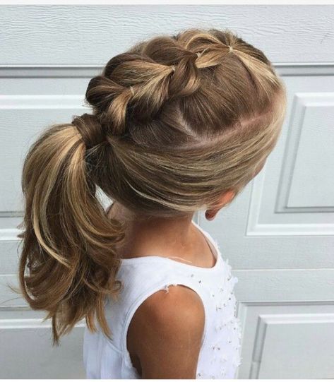 Girls Gymnastics Hairstyles, Meet Hairstyles, Gymnastics Hairstyles, Gymnastics Meet, Girls Hairdos, Event Hairstyles, Girl Hairdos, Girly Hairstyles, Easy Little Girl Hairstyles