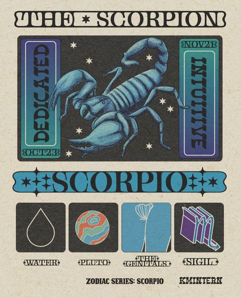 Scorpio Poster, Scorpio Print, Scorpio Szn, Scorpio Energy, Sagittarius Art, All About Scorpio, Scorpio Art, Astrology Scorpio, Zodiac Scorpio