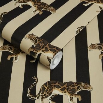 Shop the Luxury Stripe Collection | HOUSE OF HACKNEY House Of Hackney, Dark Home, Cheetahs, Go Wild, Wallpaper Collection, Striped Fabric, Oui Oui, Eclectic Home, Dream House Decor