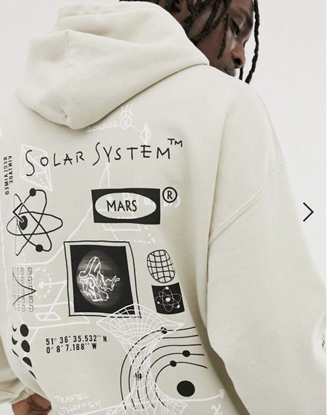 Trendy Shirt Designs, Shirt Design Inspiration, Reclaimed Vintage, Trendy Shirts, Oversized Hoodie, Oversize Hoodie, Hoodie Design, Perfect Shirt, Solar System