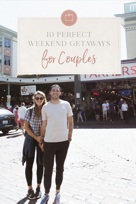 10 Perfect Weekend Getaways for Couples Getaways For Couples, Weekend Getaways For Couples, Couples Weekend, Best Weekend Getaways, Couple Getaway, Anniversary Trips, Vacation Resorts, Best Resorts, Weekend Trips