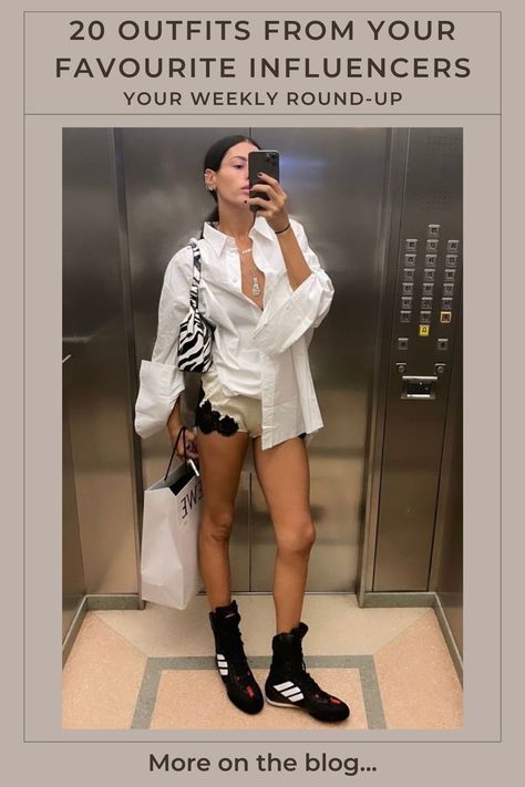 Top 20 Instagram influencer outfit round-up Influencer Outfit, Gilda Ambrosio, European Casual, Aesthetic Fits, Fashion Aesthetics, Looks Street Style, Best Outfits, Influencers Fashion, Latest Outfits