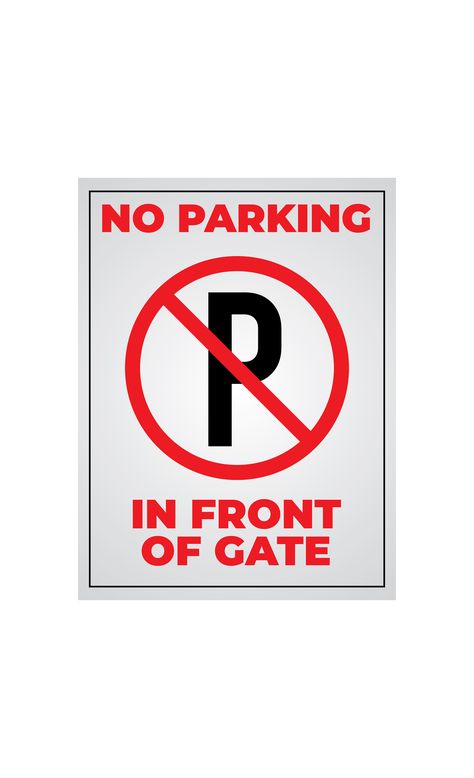 No Parking Printing - Eps vector file No Parking Signs Ideas, Parking Sign Design, No Parking Signs, No Parking Sign, Urdu Quotes Islamic, No Parking, Quotes Islamic, Parking Sign, Haircut Style