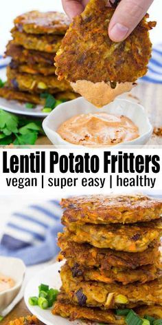 Vegan Gluten Free Dairy Free Recipes Dinner, Vegan Non Dairy Gluten Free Recipes, Fun Healthy Vegan Recipes, Vegan Wholefood Dinner, Vegan Potato Fritters, Lentil Potato And Carrot Patties, Plant Based Beet Recipes, Healthy Wholefood Recipes, Copycat Vegetarian Recipes