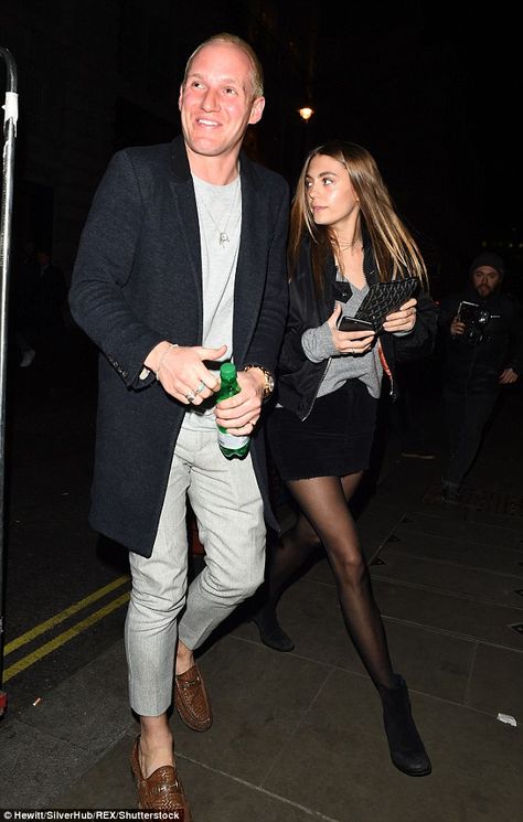 Date night: Jamie Laing has stepped out with his new squeeze Heloise Agostinelli, who is 10 years his junior, following her debut on Monday night's Made In Chelsea Jamie Laing, Cressida Bonas, Street Theatre, Michelle And Barack Obama, Made In Chelsea, Stage Show, New Girlfriend, Romantic Evening, Fashion Marketing