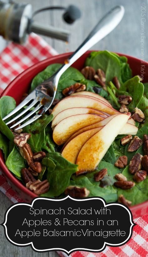 Spinach Salad With Apples, Apple Pecan Salad, Salad With Apples, Quinoa Bowls, Bunco Party, Grain Bowls, Pecan Salad, Salad Pasta, Blogger Photos