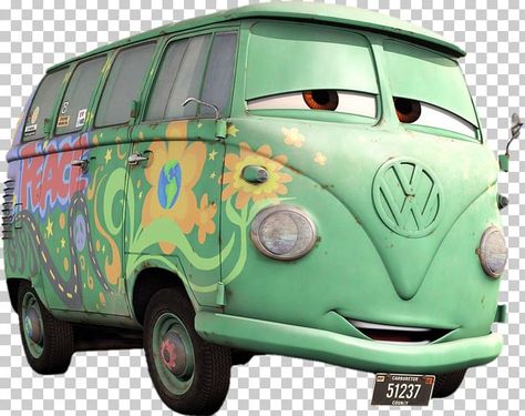 Movie Character, Cars Movie, Vw Bus, Cars, Disney, Green