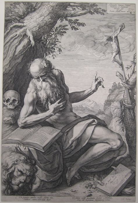 Hendrick Goltzius, Saint Jerome, History Wallpaper, Harvard Art Museum, Rennaissance Art, Biblical Art, Mythology Art, Old Paintings, Catholic Art