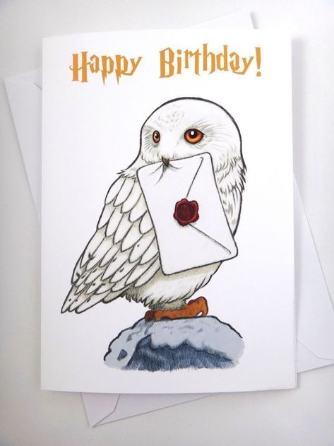 Harry Potter Birthday Cards Diy Ideas, Harry Potter Birthday Gifts, Carte Harry Potter, Harry Potter Card, Harry Potter Birthday Cards, Harry Potter Cards, Imprimibles Harry Potter, Citate Harry Potter, Cumpleaños Harry Potter