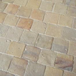 Terracota Tile, Antique Stone Flooring, Terracotta Tile Floor, Terracotta Flooring, Parquet Tiles, Terracotta Floor Tiles, Woodland Cottage, Tiled Hallway, Terracotta Floor