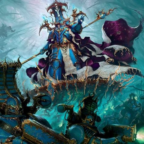 New Warhammer 40,000 Codex Thousand Sons Review | 9th Edition – Sprues & Brews Warhammer 40k Thousand Sons Miniatures, Thousand Sons 40k, Warhammer 40k Dark Eldar, Eldar 40k, Dark Eldar, Thousand Sons, 40k Art, Warhammer Aos, Warhammer 40k Art