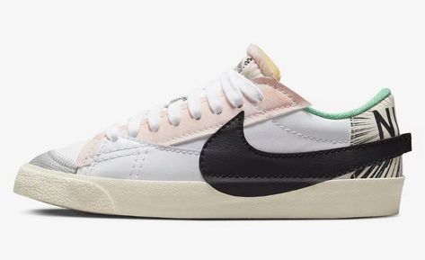 Mighty Swooshers, Nike Blazer Low 77 Jumbo, Blazer Shoes, Nike Blazer Low 77, Nike Blazer Low, Blazer Low, Men's Athletic Shoes, Nike Models, 12th Man