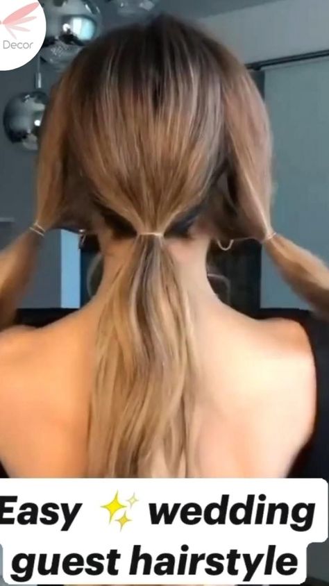 Wedding Hairstyles~Ponytail Hairstyles~Easy Hairstyles #hairstyle #haircolor #haircut Fancy Ponytail, Hair Tricks, Ponytail Hairstyles Easy, Hair Upstyles, From Beyond, Peinados Fáciles Para Cabello Corto, Hair Stylies, Work Hairstyles, Hair Up Styles