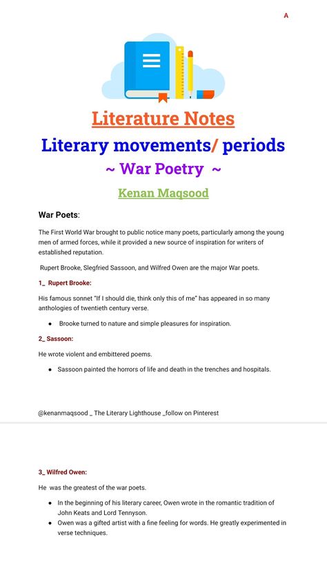 Literary movements and periods in the history of English literature... Net Exam Preparation, Literary Movements, History Of English Literature, Literature Notes, Literature Study Guides, English Literature Notes, Types Of Poems, Literature Study, Net Exam