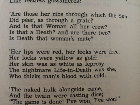 S. T. Coleridge (The Rime of the Ancient Mariner) Ancient Poetry, Rime Of The Ancient Mariner, Uncultured Swine, The Ancient Mariner, Quoth The Raven, Ancient Mariner, Book Aesthetics, Interesting Information, English Literature