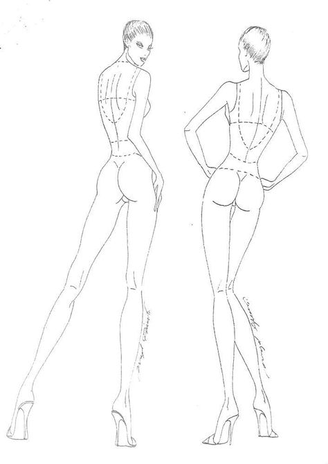 Fashion Illustration Template, Fashion Sketch Template, Croquis Fashion, Fashion Figure Templates, Fashion Illustration Poses, Fashion Model Sketch, Fashion Figure Drawing, Fashion Illustrations Techniques, Fashion Drawing Sketches