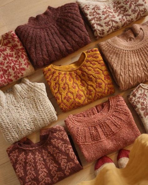 Knitted Wardrobe, Crafting Aesthetic, Knit Aesthetic, Fall Knitting Patterns, Sweater Aesthetic, Aesthetic Knitting, Fall Knitting, Guilty Pleasure, Top To Bottom