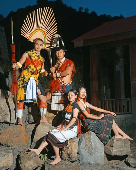 Nagaland Pictures, Nagaland Aesthetic, Nagaland Art, Naga Traditional Attire, Nagaland Traditional Dress, Nagaland Culture, Myanmar Culture, Competitions For Kids, North Asia