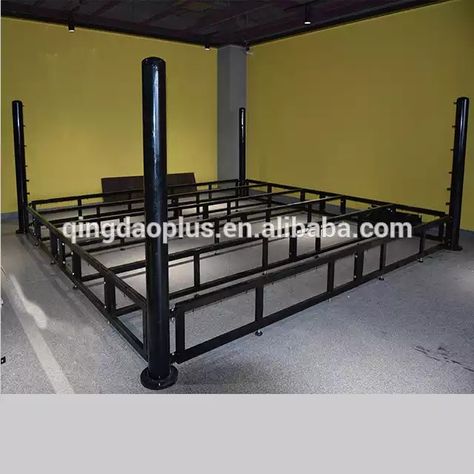 Muay Thai Gym Design, Dojo Design, Punching Bag Stand, Muay Thai Gym, Boxing Rings, Instagram Poster, Small Gym, Martial Arts Boxing, Gym Interior