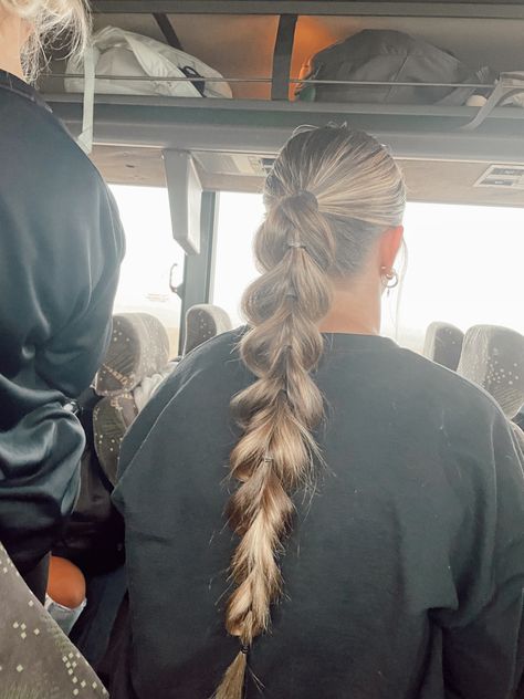 Track Meet Hairstyles, Braided Sporty Hairstyles, Meet Hairstyles, Lax Hair, Race Day Hair, Tennis Hairstyles, Track Hair, Running Hairstyles, Softball Hair