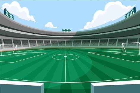 Free vector realistic football field bac... | Free Vector #Freepik #freevector #ball-background #soccer-wallpaper #football-wallpaper #football-league Scary Photography, Football Background, Structural Drawing, Football Illustration, Artistic Pictures, 2d Game Art, Powerpoint Background Design, Computer Backgrounds, Perspective Art