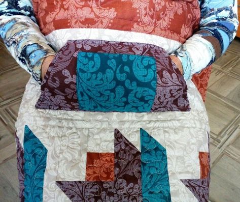 Lap Quilts With A Built-In Pocket Are A Clever And Cozy Idea Quilt As You Go Lap Quilt, Wheelchair Lap Quilts, Wheelchair Lap Quilt Pattern Free, Lap Quilt With Pockets Free Pattern, Wheelchair Quilts Pattern Free, Lap Quilts For Elderly, Lap Blankets For Elderly Free Pattern, Lap Quilts For Beginners, Lap Blankets For Elderly