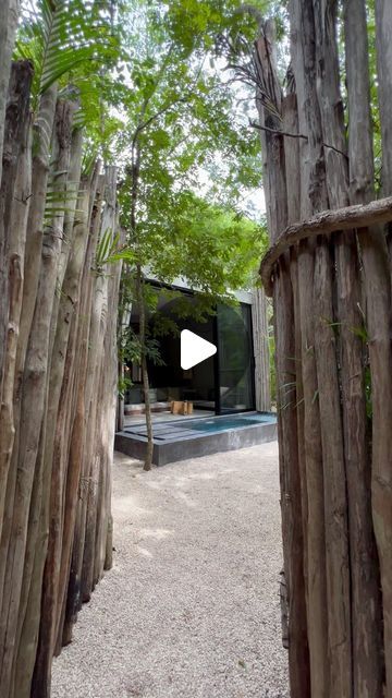 Bardo Tulum on Instagram Hotel Bardo Tulum, Tulum Style Backyard, Mexico House Ideas, Small Villa, Mini Loft, Mexico House, Tulum Hotels, Small Pool Design, Tulum Mexico