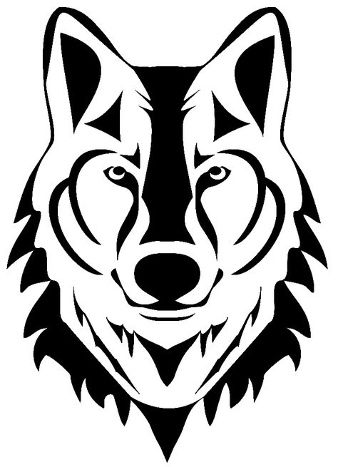 Wolf Head Silhouette, Draw Wolf, Wolf Stencil, Wolf Silhouette, Head Silhouette, Wolf Images, Wolf Face, Wolf Tattoo Design, Wolf Drawing