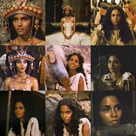 Halle Berry Flinstones, Queen Sheba, 70s Black Women, Solomon And Sheba, The Queen Of Sheba, Queen Of Sheba, Black Actresses, Vintage Black Glamour, Black Hollywood