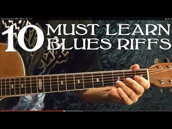 Blues Riffs Guitar, Blues Guitar Chords, Tabs Guitar, Barre Chords, Guitar Lessons Fingerpicking, Guitar Easy, Chords Guitar, Electric Guitar Lessons, Blues Guitar Lessons