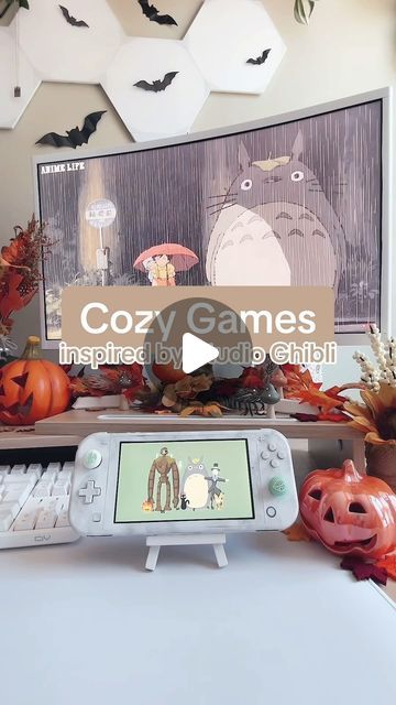 Cozy Games, Pc Setup, Beautiful Picture, Anime Life, Studio Ghibli, Nintendo Switch, Beautiful Pictures, Nintendo, Gaming