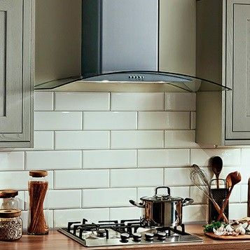 Kitchen Extractor, Sliding Door Window Treatments, Curved Kitchen, Chimney Cooker Hoods, Extractor Hood, Cooker Hood, Kitchen Splashback, Kitchen Utilities, Cooker Hoods