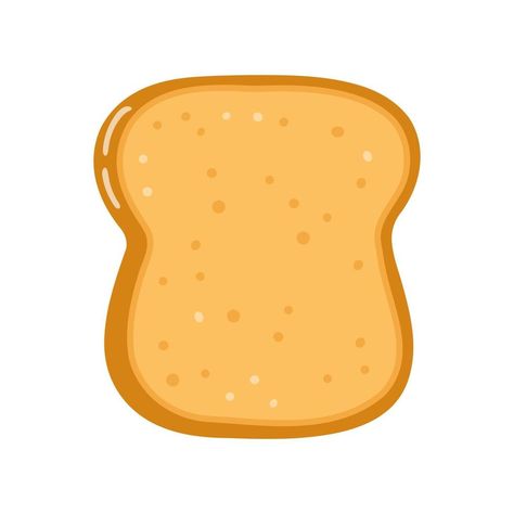 Cute funny sliced toast bread character. Vector hand drawn cartoon kawaii character illustration icon. Isolated on white background. Sliced toast bread character concept Toast Cartoon, Bread Character, Bread Icon, Toast Bread, Cartoon Clip, Cartoon Kawaii, Character Vector, Cute Sketches, Bakery Shop