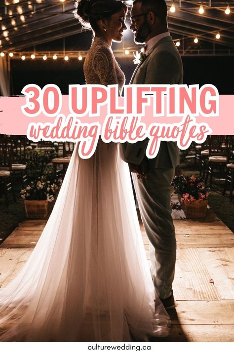 30 Christian Wedding Quotes For Bride and Groom Cards Christian Wedding Quotes, Wedding Photo Quotes, Quotes For Bride, Wedding Quotes For Bride, Wedding Couple Quotes, Wedding Bible Quotes, Godly Wedding, Christian Wedding Rings, Christian Marriage Quotes