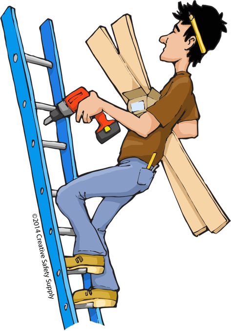 10 Workplace Safety Mistakes – You’ll Want to Read them All! | Creative Safety Supply Blog Safety Drawing, P Name Wallpaper Hd Love, Safety Cartoon, Ladder Safety, Work Cartoons, Health And Safety Poster, Safety Officer, Forklift Safety, Manual Handling