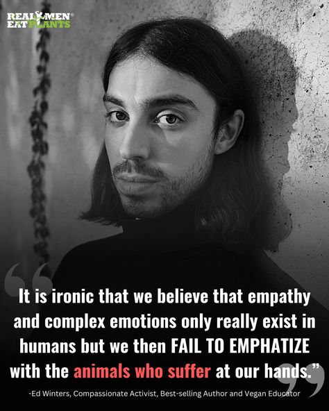 If there is someone we look up to when it comes to debates and arguments, it'll be Ed Winters aka @eathlinged. His debates against meat-eaters and the non-believers of climate change is something we should all learn to face the world of non-vegan. Thank you for all the work that you do for our community, to the animals and to our planet! Congratulations on your new book, "How to Argue With a Meat Eater (And Win Every Time)"! . . . #realmeneatplants #edwinters #earthlinged Meat Eater, Intresting Facts, The Animals, Real Man, Our Planet, Looking Up, New Books, Things To Come, Meat