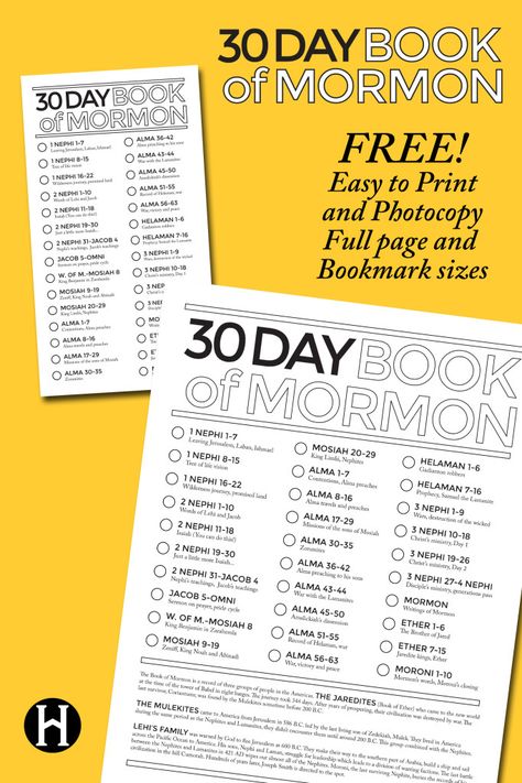 30 Day Book of Mormon Reading chart Scripture Mastery, Reading Chart, Study Stuff, Lds Scriptures, Reading Charts, Spiritual Things, Personal Progress, Visiting Teaching, Study Ideas