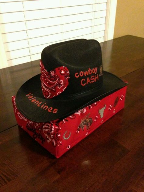 Cowboy Valentines Boxes, Valentines Day Box, Valentines 2024, Cowboy Valentines, Cody Johnson, Valentines Box, Western Birthday Party, Cowboy Gifts, Western Birthday