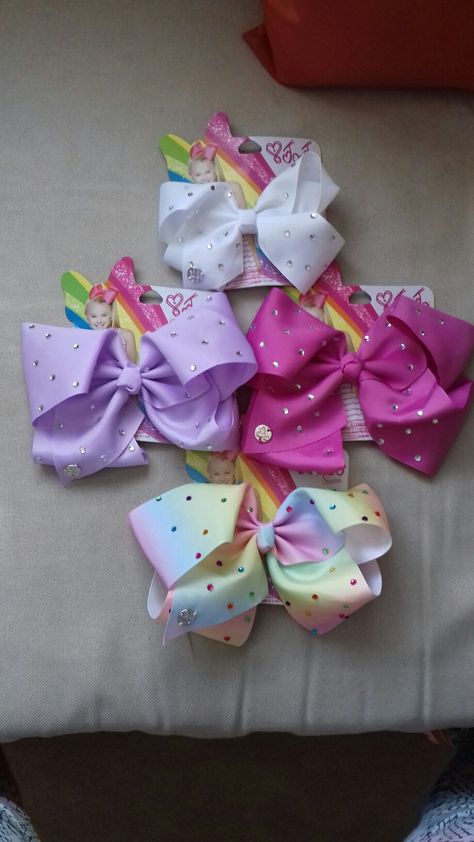 My jojo siwa bow collection Jojo Merch, Callie Marie, Jojo Bow, Ombre Wallpaper Iphone, Kids Salon, Disney Barbie Dolls, Jojo Siwa Bows, Jojo Siwa Birthday, Makeup Toys