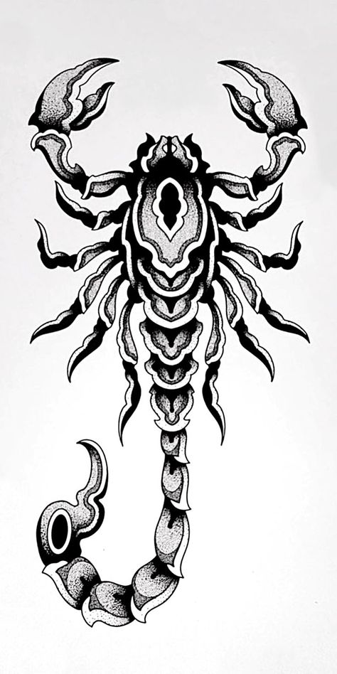 Traditional Scorpion Tattoo, Scorpion Image, Backpiece Tattoo, Scorpion Tattoo, Tattoo Style Drawings, Dark Art Tattoo, Tattoo Portfolio, Tattoo Art Drawings, Tattoo Flash Art