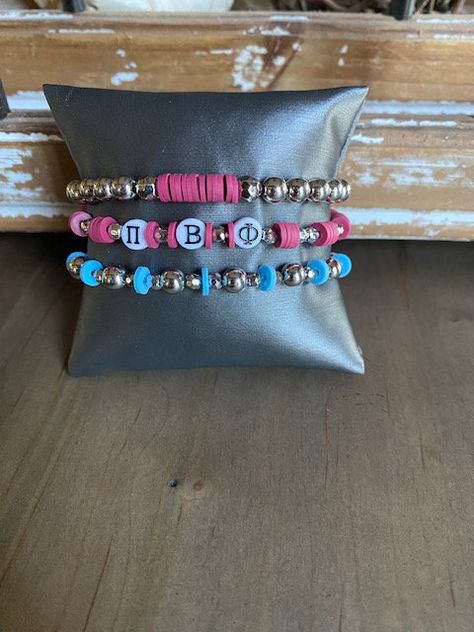 Pi Beta Alpha 3 Custom Bracelet-Officially Licensed-Sorority Greek Letter Bracelets-Sorority Bid Day Gift-Sorority Initiation Gift by GSLCreations on Etsy Sorority Initiation, Letters Sorority, Bid Day Gifts, Letter Bracelets, Keep Bracelet, Sorority Names, Sorority Bid Day, Custom Bracelet, Letter Bracelet