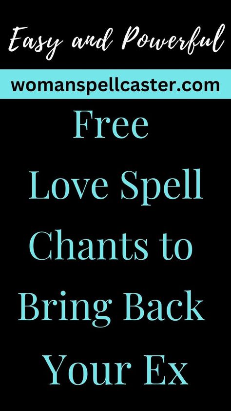 Unlock the secret to winning back your ex with free love spell chants. Experience the power of magic and ignite the flames of love once more. Love Spells To Get Ex Back, Spells To Get Your Ex Back, Bring My Ex Back Spell, Bring My Husband Back Spell, Love Spell To Bring Ex Back, Love Spells No Ingredients, Get Ex Back Love Spells, Bring Back Ex Love Spell, Love Spells To Bring An Ex Back