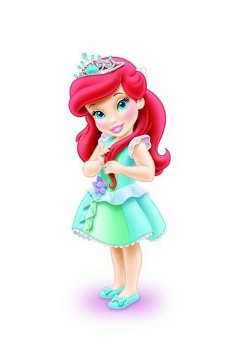 Disney Princess - DisneyWiki Ariel Bebe, Disney Mignon, Disney Princess Toddler, Disney Princess Babies, Disney With A Toddler, Ariel Disney, Images Disney, Dragon City, Karakter Disney