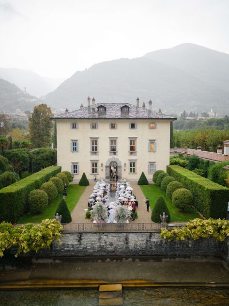 A Villa Balbiano Wedding in Lake Como, Italy Destination Wedding Italy, Color Dream, Lake Como Wedding, Dream Destination Wedding, European Wedding, Fancy Houses, Luxury Destination Wedding, Destination Wedding Venues, Modern Love