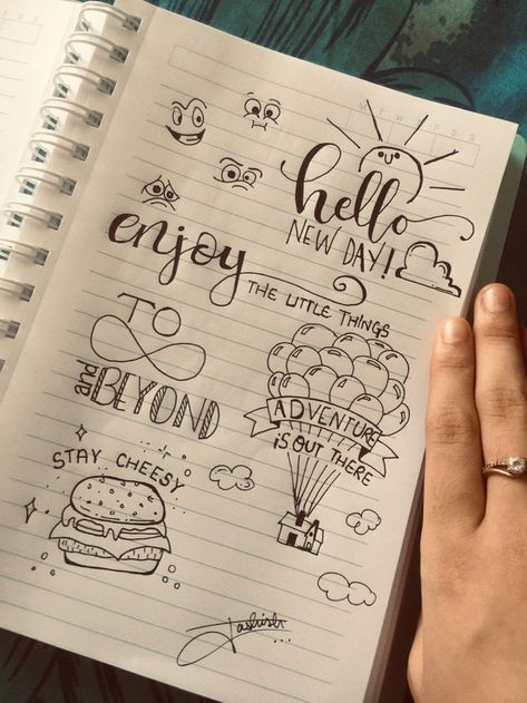 Journal Ideas Drawing Pictures, Cute Dairy Writing Ideas Aesthetic, Journal Sketches Aesthetic Easy, Dairy Drawing Ideas Aesthetic, Dairy Ideas Aesthetic, Dairy Decoration Ideas Aesthetic, Diary Doodles Ideas, Ideas For Diary Decoration, Dairy Ideas Notebook First Page