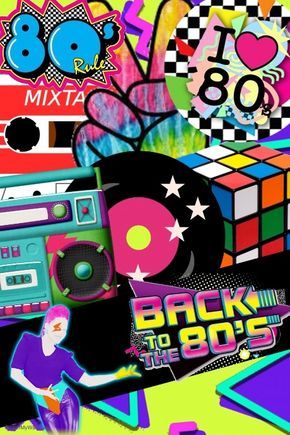 80's Party, Back To The 80's, Party Backdrop, The 80's, Free Downloads, The 80s, Easy To Use, Art Work, Stock Photos