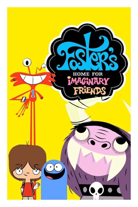 Blu Fosters Home For Imaginary Friends, Nostalgic Cartoons, Nostalgic Cartoon, Old Kids Shows, Home For Imaginary Friends, Foster Home For Imaginary Friends, Cartoon Network Characters, Old Cartoon Network, Old Cartoon Shows