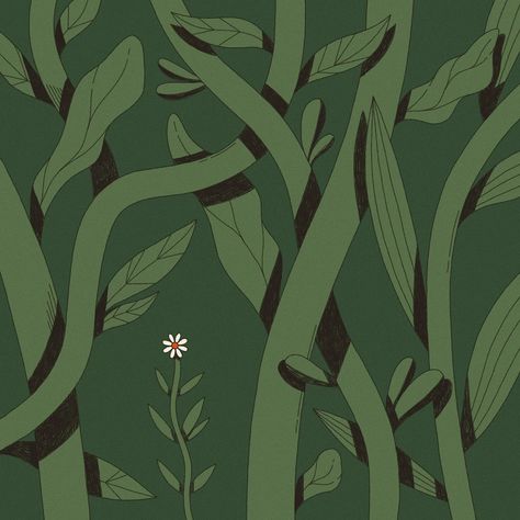 Experimenting with textures 🌿 . . . #illustration #digitalillustration #flowerillustration #flower #flowerdrawing #flowers #drawing Withered Flower Drawing, Vines Illustration, Drawing Vines, Ferns Illustration, Foliage Drawing, Vine Illustration, Textures Illustration, Vine Drawing, Art Deco Flowers