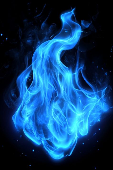 Blue Flame Meaning & Symbolism (Protection & Peace) Different Color Flames, Blue Fire Background Aesthetic, Blue Fire Aesthetic, Flames Aesthetic, Protection Wallpaper, Flames Meaning, Blue Logo Design, Magic Fire, Flame Picture