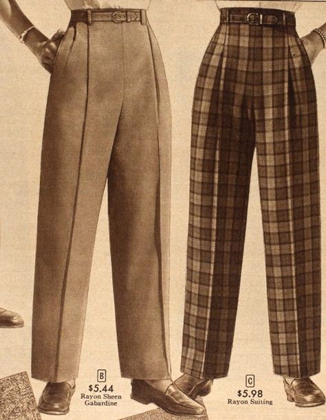 1950s Business Woman, 1950s Pants Women, Cigeratte Pants, 1960s Fashion Pants, 1950s Fashion Pants, 1950s Womens Pants, 1950s Fashion Casual, 50s Pants, Grace Bradley